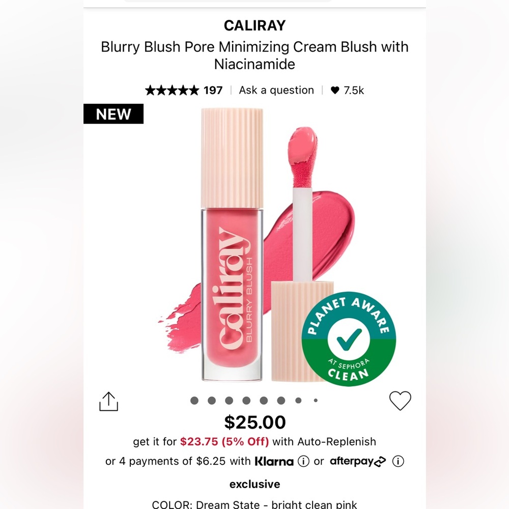 caliray blurry blush